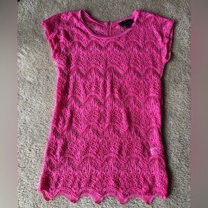 Fenn Wright Manson Fuchsia Lace Top